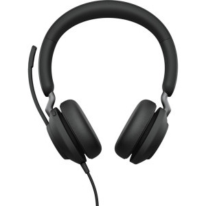 Jabra On-Ear, Evolve2 40 SE USB-C/USB-A Black