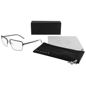 Gunnar Pinnacles Onyx-Silver Clear
