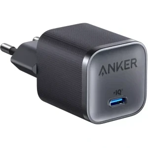 Anker Nano A2692L11, 1x USB-C, Quick Charge 45 W, GaN, Black