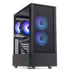 Gaming BALAUR Plus Esports Edition, Intel i5-14400F 2.5GHz, 16GB DDR5, 500GB SSD, RTX 5060 8GB GDDR7, Iluminare RGB