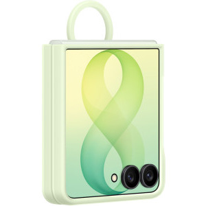 Samsung Protectie pentru spate Silicone Ring Magnet Mint pentru Galaxy Z Flip 8
