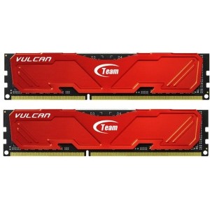 TeamGroup Vulcan Red 8GB DDR3 1600MHz CL9 Dual Channel Kit