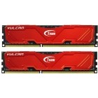 TeamGroup Vulcan Red 8GB DDR3 1600MHz CL9 Dual Channel Kit