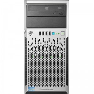 HP ProLiant ML310e Gen8 Tower 4U, Procesor Intel® Xeon® E3-1220 v3 3.1GHz Haswell, 4GB UDIMM DDR3, 1x 1TB LFF 3.5 inch, B120i