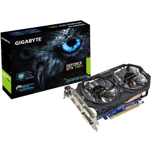 GIGABYTE GeForce GTX 750 Ti OC WindForce 2X 2GB GDDR5 128-bit HDMI