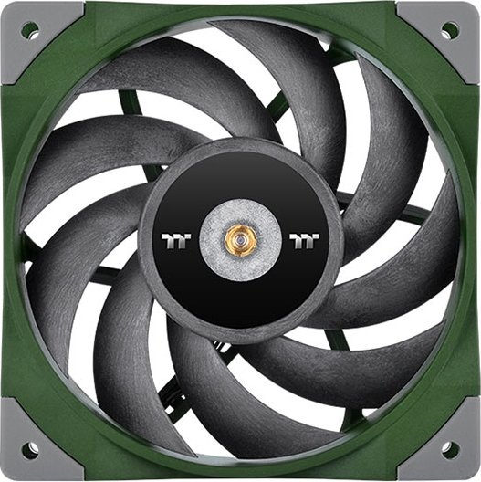 Ventilator / radiator Thermaltake ToughFan 120mm, Verde