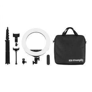 streamplify Lampa LED Circulara Ring Light 14 cu trepied 2 in 1