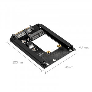 Orico S22TMS 1x mSATA – 1x SATA negru