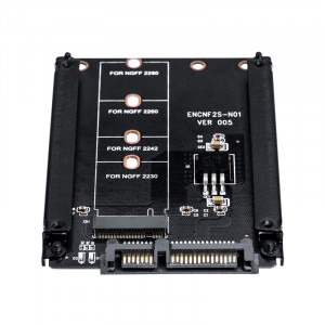 Orico S22TM2 1x M.2 SATA - 1x SATA, negru