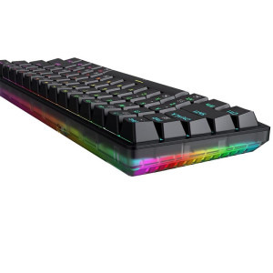 Redragon Akali Black RGB Red Switch Mecanica