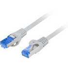 Cablu retea Lanberg CAT6a Patch Cable S/FTP 1 m LZSH Grey