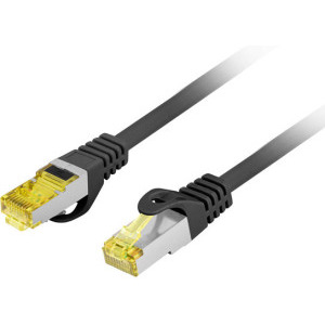 Lanberg CAT6a Patch Cable S/FTP 2 m LZSH Black
