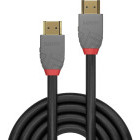 Cablu video LINDY Anthra, HDMI Male - HDMI Male, v2.1, 2 m, Negru