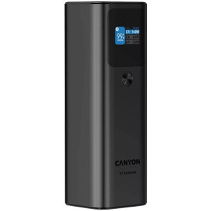 Canyon PB-2010 27000 mAh, 1x USB, 2x USB-C, Power Delivery 140W, posibilitate incarcare laptop