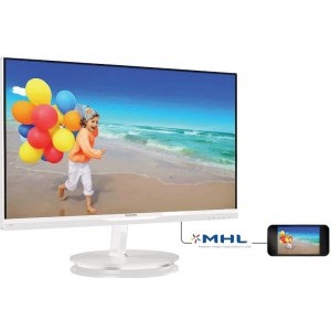 Philips 234E5QHAW/00 23 inch 5ms white glossy 60Hz