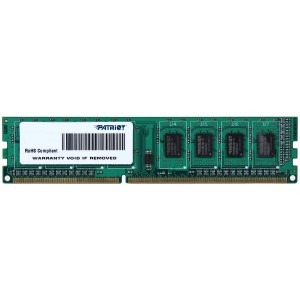 Patriot Signature Line 2GB DDR3 1333MHz CL9 Single Rank 1.5v