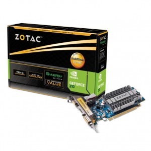 Zotac GeForce 210 Synergy Edition TurboCache 1GB DDR3 32-bit low profile bracket