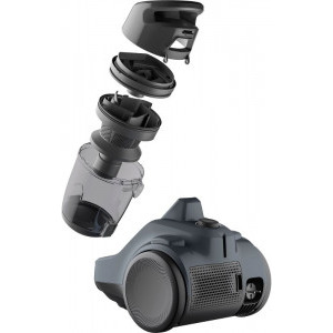 Electrolux Ease C4 3A EC41-4T, fara sac, 700W, 1.8L, Negru-Gri