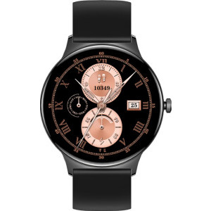 COLMi V89 negru, curea din silicon negru