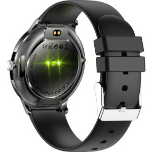 COLMi V89 negru, curea din silicon negru
