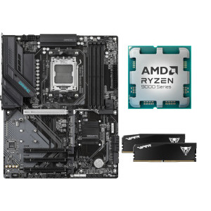 Startup Kit AMD Ryzen 7 9850X3D 4.7GHz + GIGABYTE B850 GAMING WIFI6 + 32GB DDR5