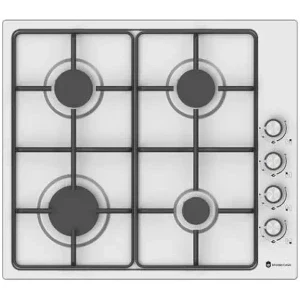 Plita incorporabila Studio Casa VERA4GINOX, Gaz, 4 arzatoare, Aprindere electrica integrata, Sistem de siguranta, 60 cm, Inox