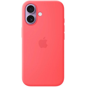 Apple Protectie pentru spate, material silicon pentru iPhone 17, culoare Bright Guava
