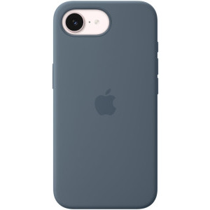Apple Protectie pentru spate, material silicon pentru iPhone 17e, culoare Anchor Blue