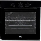 Cuptor incorporabil Nuova Cucina FEV60GLASSBKSTAR, Electric, 60 L, Autocuratare catalitica, Clasa A, Negru
