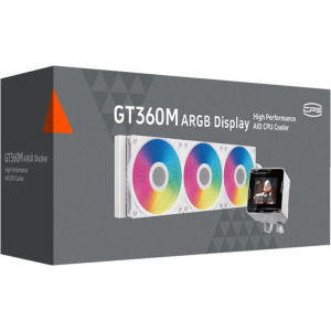 PCCooler GT360M ARGB Display White