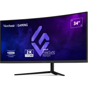 ViewSonic Gaming VX3418C-2K Curbat 34 inch UWQHD VA 1 ms 180 Hz HDR FreeSync Premium