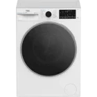 Masina de spalat rufe Beko B5WFU89415WB ES, 9 kg, 1400 RPM, Clasa A, ProSmart Inverter, EnergySpin, SteamCure, AquaWave, HomeWhiz, Alb