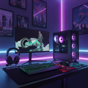 PC Gaming ZMEU Battle Pack i5 DDR4 (include PC Gaming, Monitor Gaming, Mouse, Tastatura, Casti, Mouse pad)