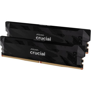 Crucial Pro OC Gaming 32GB DDR5 6400MHz CL32 Dual Channel Kit Black