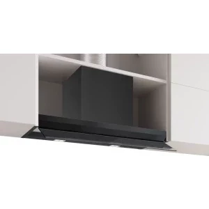 Hota incorporabila Bosch integrata DBB87DP60, Putere de absorbtie 699 m3/h, Clasa A+, 4 trepte de viteza, EcoSilence Drive, Home Connect, Iluminare LED, 80 cm, Negru