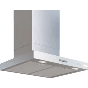 Hota Bosch decorativa DWB65CC30, Putere de absorbtie 594 m3/h, 3 trepte, Clasa B, 60 cm, Inox