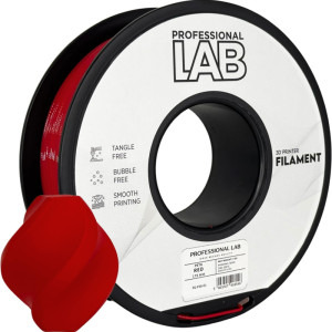 PROFESSIONAL LAB Filament PETG, Red, 1 kg