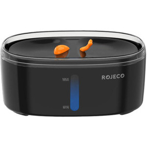 Rojeco Fantana de apa pentru animale RYSJ-09 Negru