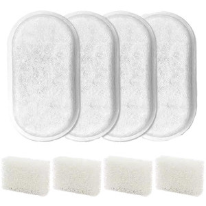 Rojeco Set filtre pentru fantana de apa pentru animale RYSJPJHG-LX8, 4 buc
