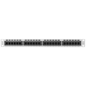 Lanberg Patch panel 19 inch 24 porturi CAT6 UTP Grey