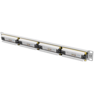 Lanberg Patch panel 19 inch 24 porturi CAT5e UTP Grey