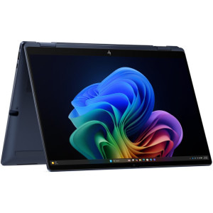HP 14'' EliteBook X Flip G2i 14, 2880 x 1800 OLED 120Hz Touch, Procesor Intel® Core™ Ultra X7 358H (18M Cache, up to 4.80 GHz), 32GB LPDDR5X, 1TB SSD, Intel Arc B390, Win 11 Pro, Atmospheric Blue
