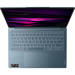 Lenovo 14'' Yoga Slim 7 14AGP11, 2.8K OLED 120Hz, Procesor AMD Ryzen™ AI 7 445 (8M Cache, up to 4.6 GHz), 32GB LPDDR5X, 1TB SSD, AMD Radeon 840M, Win 11 Pro, Tidal Teal, 3Yr Onsite Premium Care
