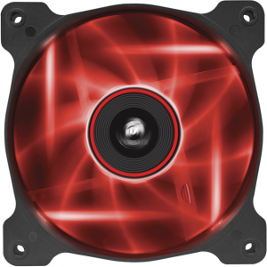 Corsair Air Series AF140 LED Red Quiet Edition High Airflow 140mm Fan