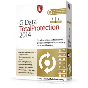 G Data Total Protection MultiUser 2014, 1 user, 1 an, electronic