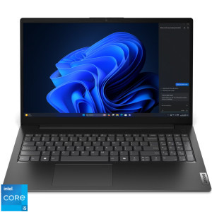 Laptop Lenovo 15.6 V15 G5 IRL, FHD, Procesor Intel® Core™ i5-13420H (12M Cache, up to 4.60 GHz), 16GB DDR5, 512GB SSD, Intel UHD, Win 11 Pro, Business Black