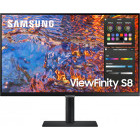 Monitor LED Samsung LS27B800PXUXEN 27 inch UHD IPS 5 ms 60 Hz USB-C HDR
