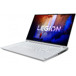 Lenovo Gaming 16'' Legion 5 Pro 16ARH7H, WQXGA IPS 165Hz G-Sync, Procesor AMD Ryzen™ 5 6600H (16M Cache, up to 4.5 GHz), 16GB DDR5, 512GB SSD, GeForce RTX 3060 6GB, No OS, Glacier White, 3Yr Onsite Premium Care