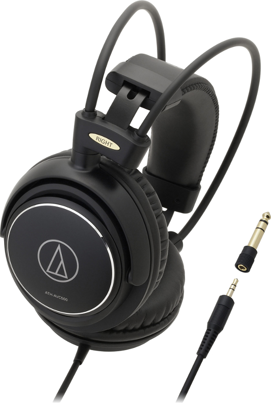 Casti Audio-Technica Over-Ear, ATH-AVC500 Black