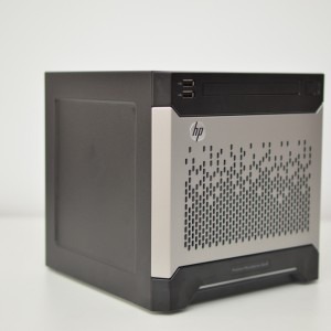 HP ProLiant MicroServer Gen8, Procesor Intel® Pentium® G2020T 2.5GHz Ivy Bridge, 2GB UDIMM DDR3, fara HDD, LFF 3.5 inch